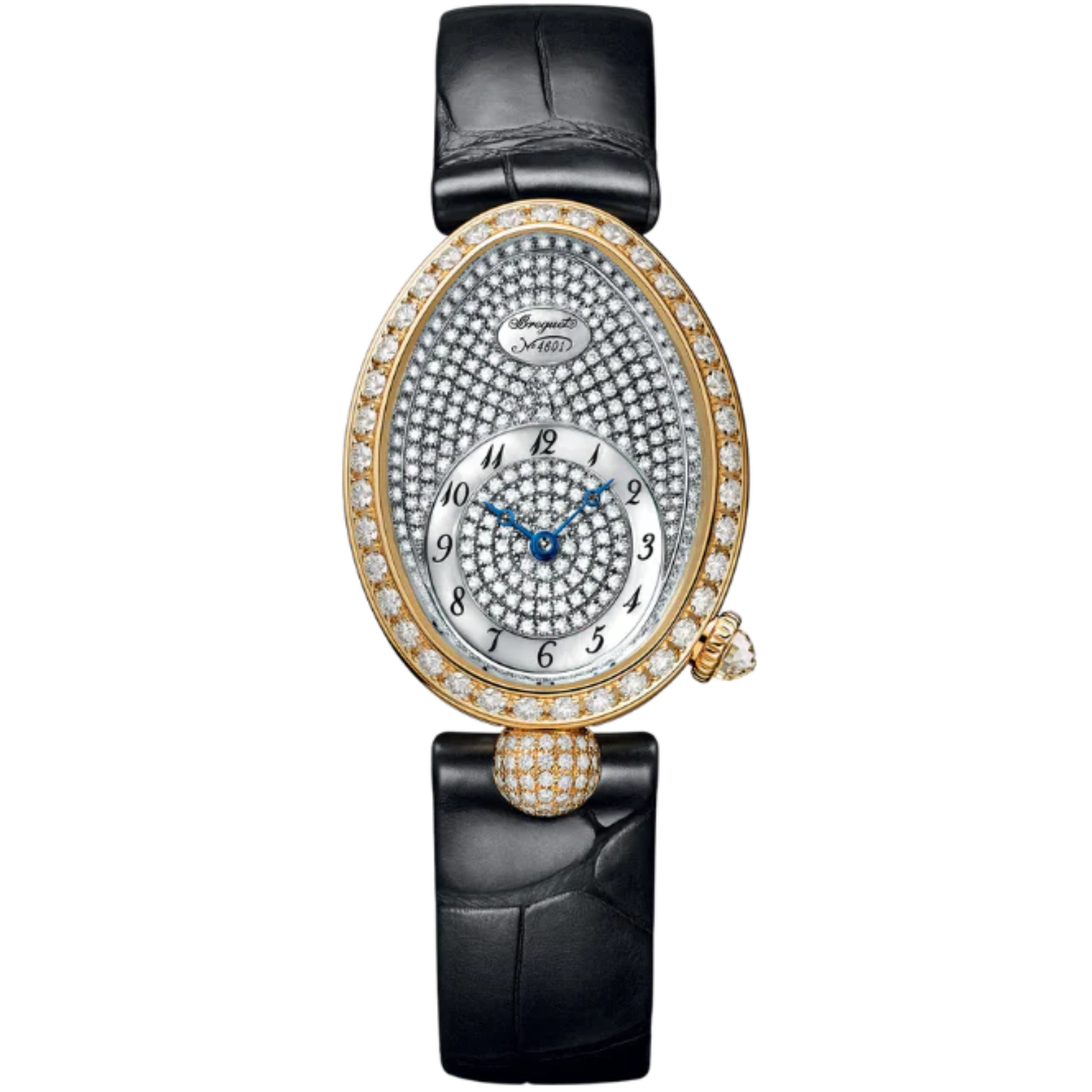 REINE DE NAPLES 8928 33 MM YELLOW GOLD WITH MOTHER OF PEARL - DIAMONDS DIAL - Breguet