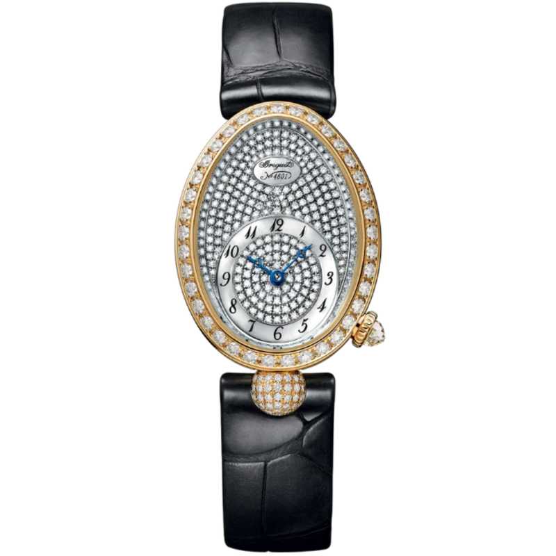 REINE DE NAPLES 8928 33 MM YELLOW GOLD WITH MOTHER OF PEARL - DIAMONDS DIAL - Breguet