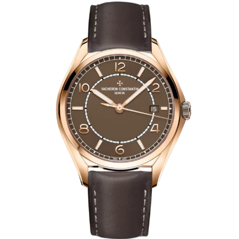 FIFTYSIX SELFWINDING 40 MM PINK GOLD WITH BROWN BRASS DIAL - Vacheron Constantin