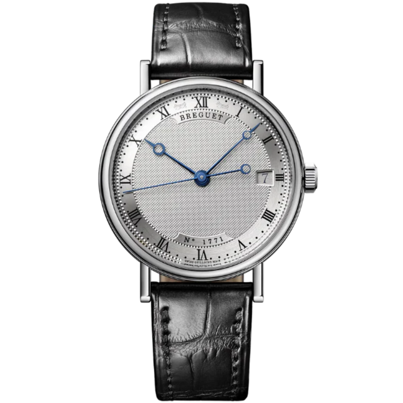 CLASSIQUE 9067 33 MM WHITE GOLD WITH SILVER DIAL - Breguet