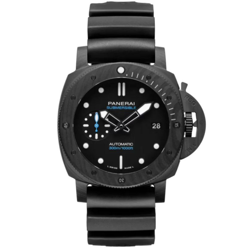 SUBMERSIBLE PAM02231 42 MM CARBOTECH™ WITH BLUE DIAL - Panerai