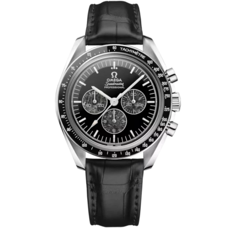 SPEEDMASTER CALIBRE 321 42 MM PLATINUM WITH BLACK DIAL - Omega