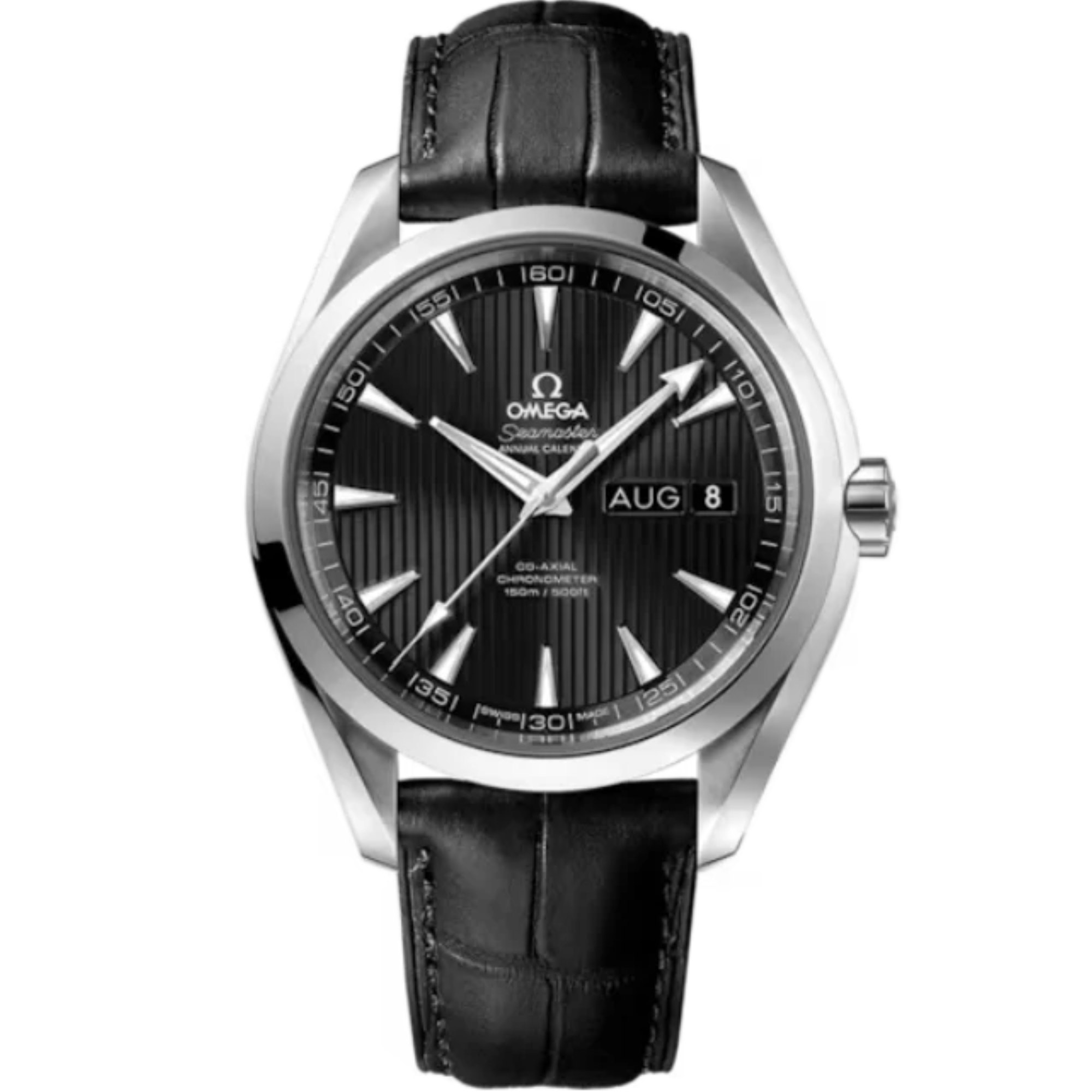 SEAMASTER AQUA TERRA 150M 43 MM STAINLESS STEEL WITH BLACK DIAL - Omega