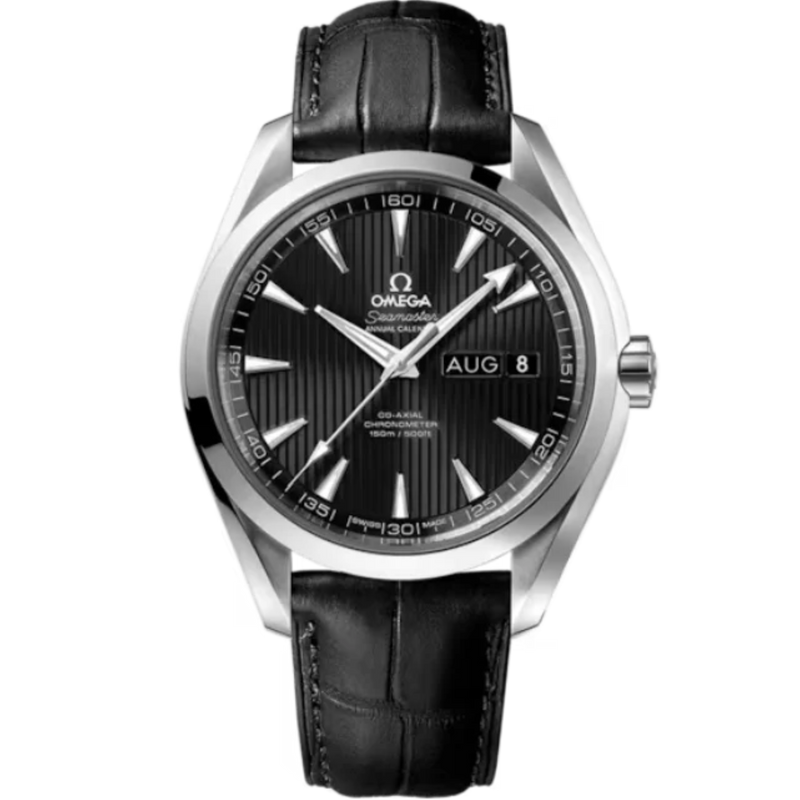 SEAMASTER AQUA TERRA 150M 43 MM STAINLESS STEEL WITH BLACK DIAL - Omega