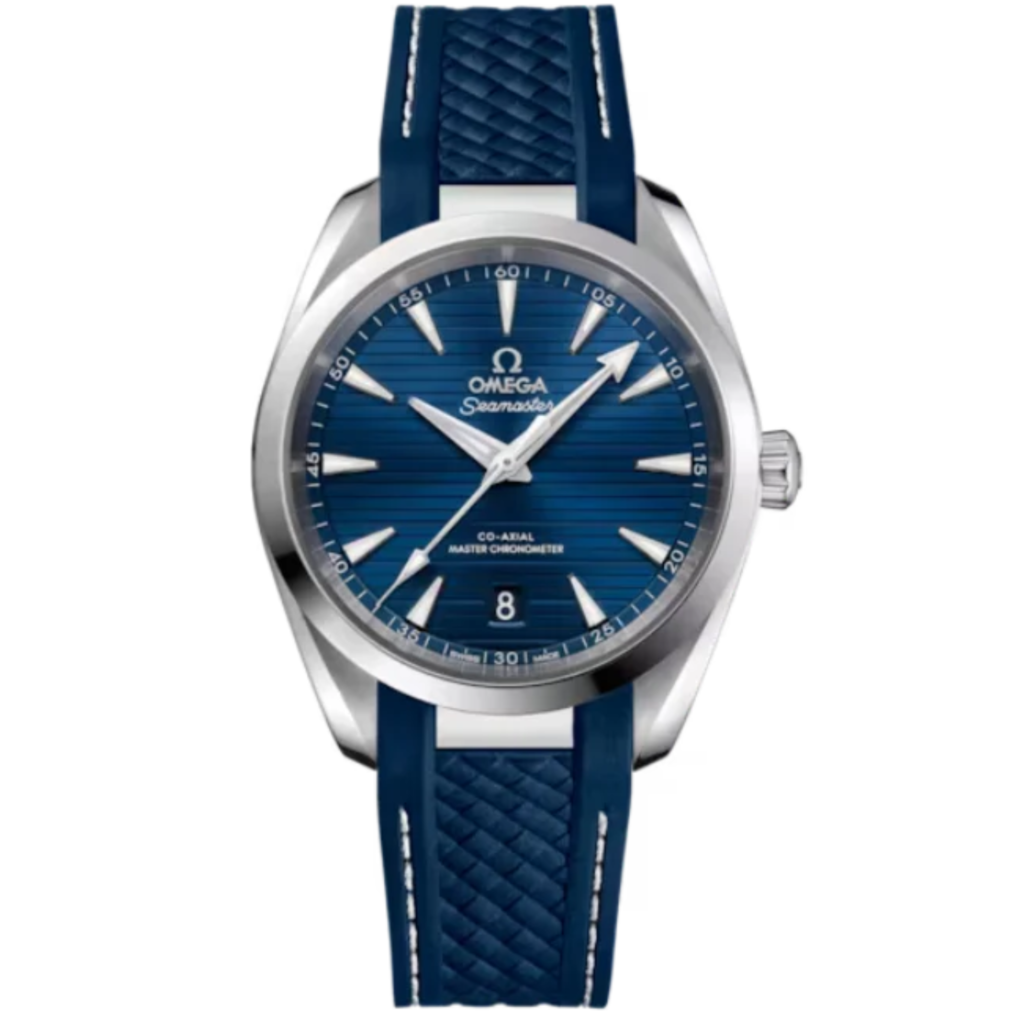 SEAMASTER AQUA TERRA 150M 38 MM STAINLESS STEEL WITH BLUE DIAL - Omega