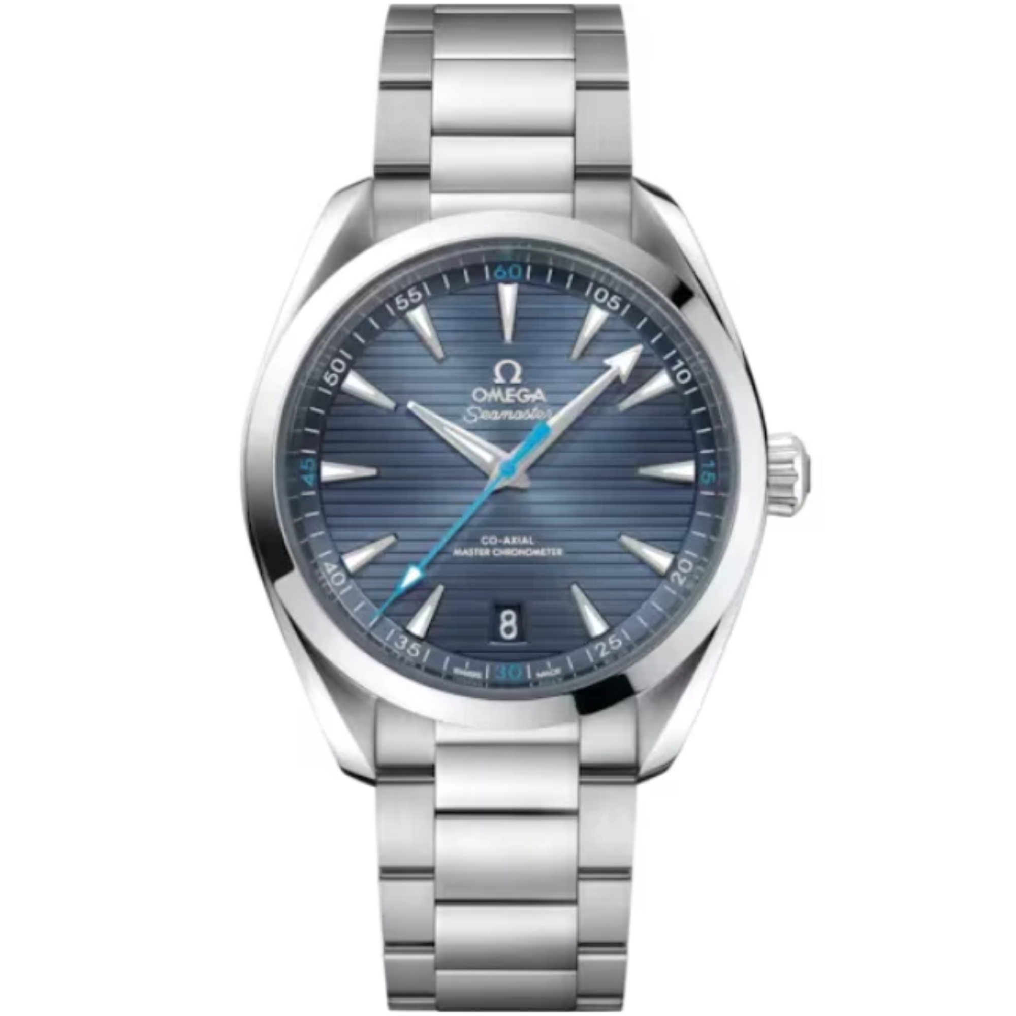 SEAMASTER AQUA TERRA 150M 41 MM STAINLESS STEEL WITH BLUE DIAL - Omega
