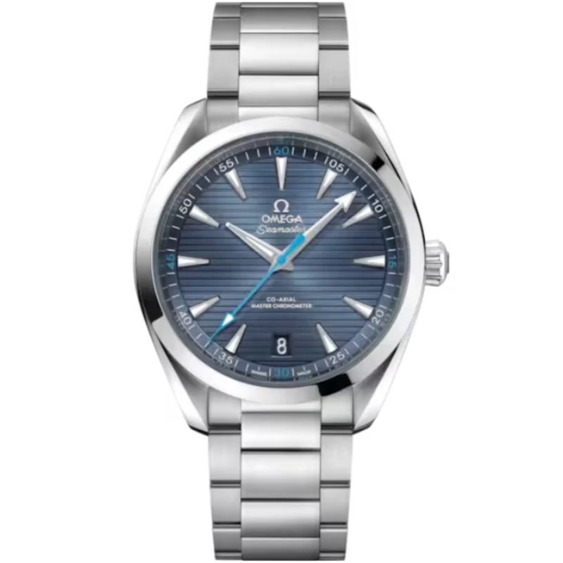 SEAMASTER AQUA TERRA 150M 41 MM STAINLESS STEEL WITH BLUE DIAL - Omega