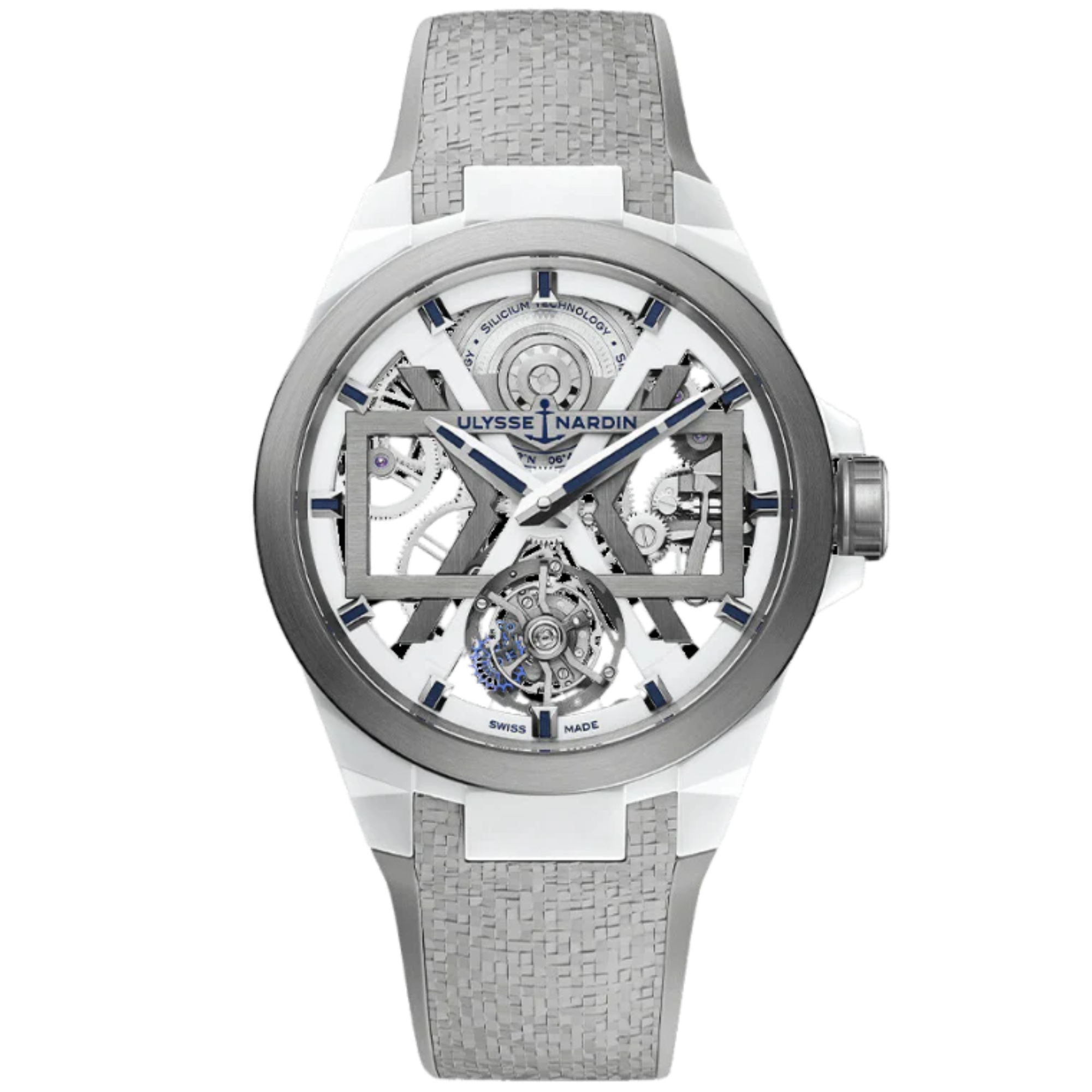 BLAST TOURBILLON 45 MM TITANIUM - CERAMIC WITH OPENWORKED DIAL - Ulysse Nardin
