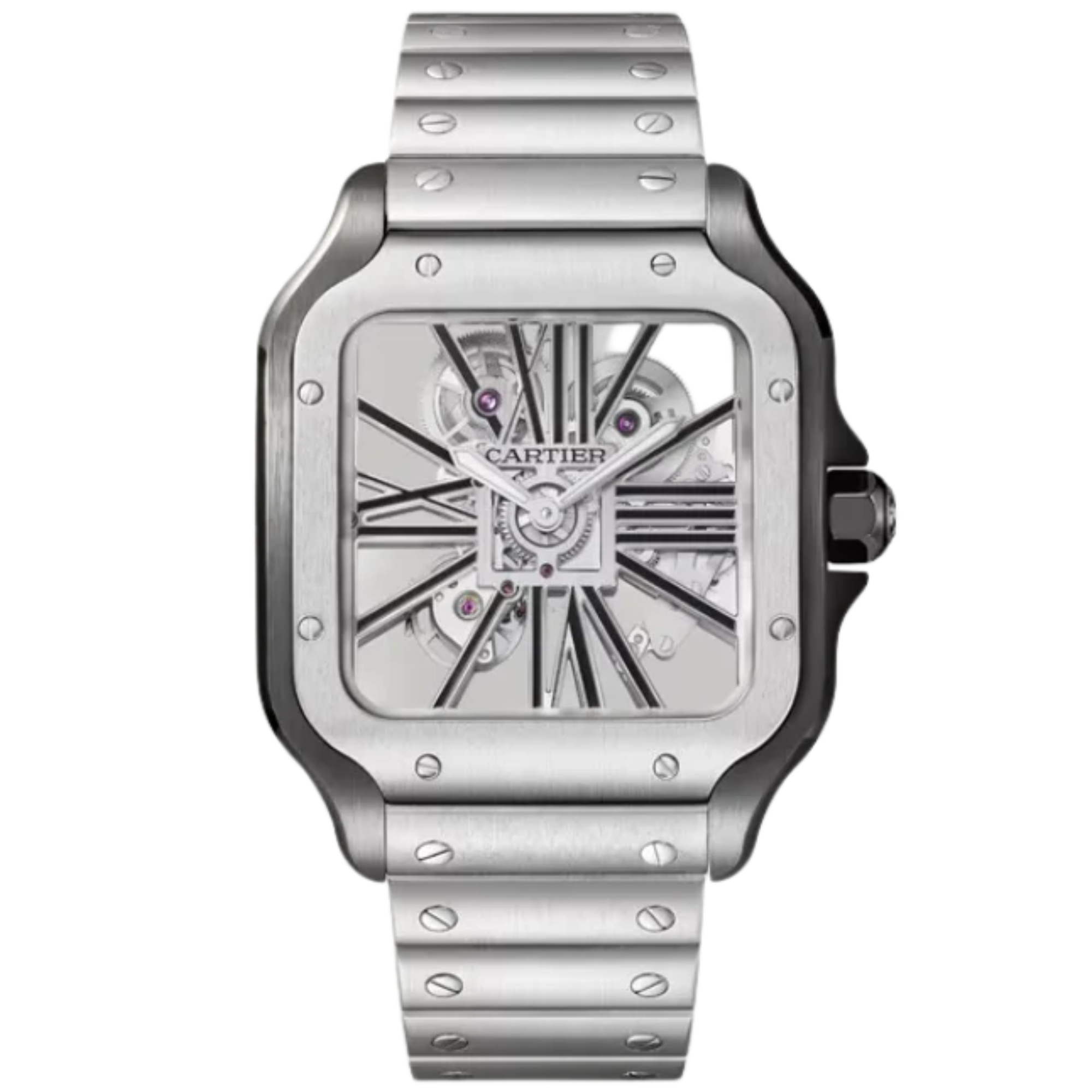 SANTOS 28 MM DE CARTIER BLACK ADLC - Cartier