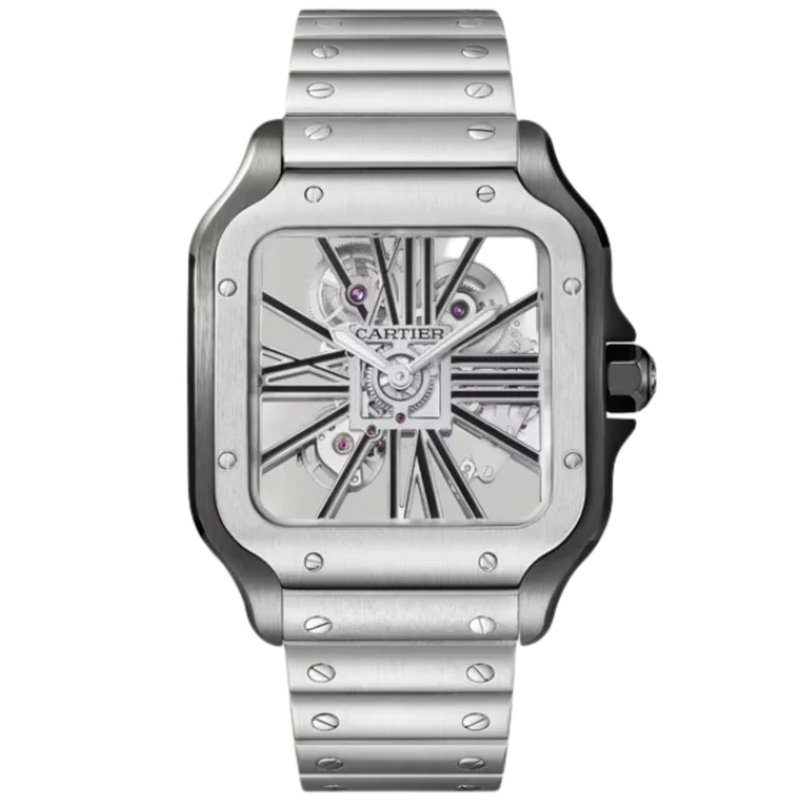 SANTOS 28 MM DE CARTIER BLACK ADLC - Cartier