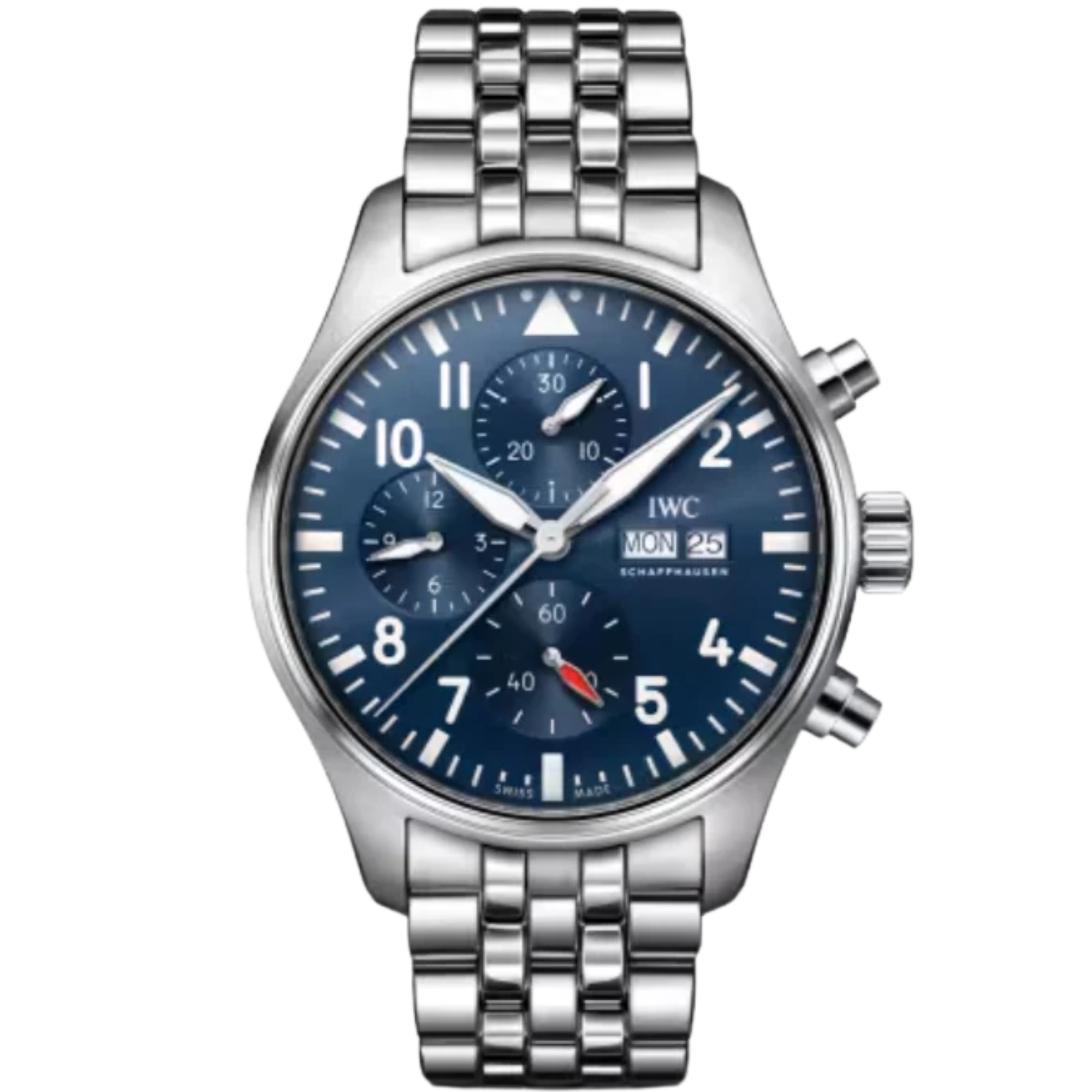 PILOT’S WATCH CHRONOGRAPH 43 MM STAINLESS STEEL WITH BLUE DIAL - IWC