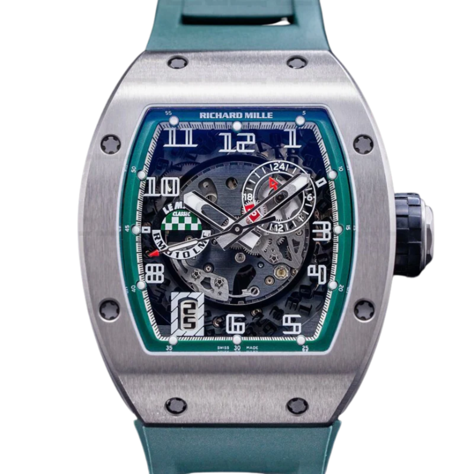 RM 010 Le Mans Classic Titanium Prototype Rubber Strap Titanium Case - Richard Mille