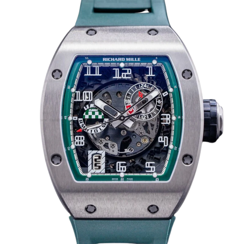 RM 010 Le Mans Classic Titanium Prototype Rubber Strap Titanium Case - Richard Mille