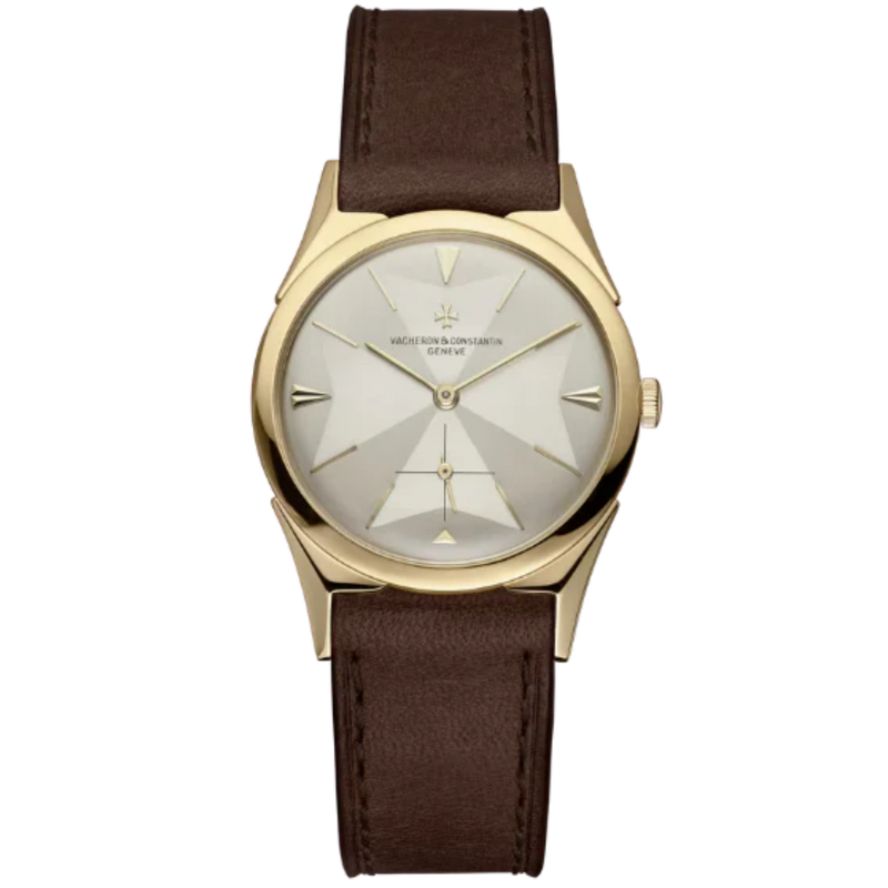 LES COLLECTIONNEURS REFERENCE 6068 32 MM YELLOW GOLD WITH WHITE DIAL - Vacheron Constantin