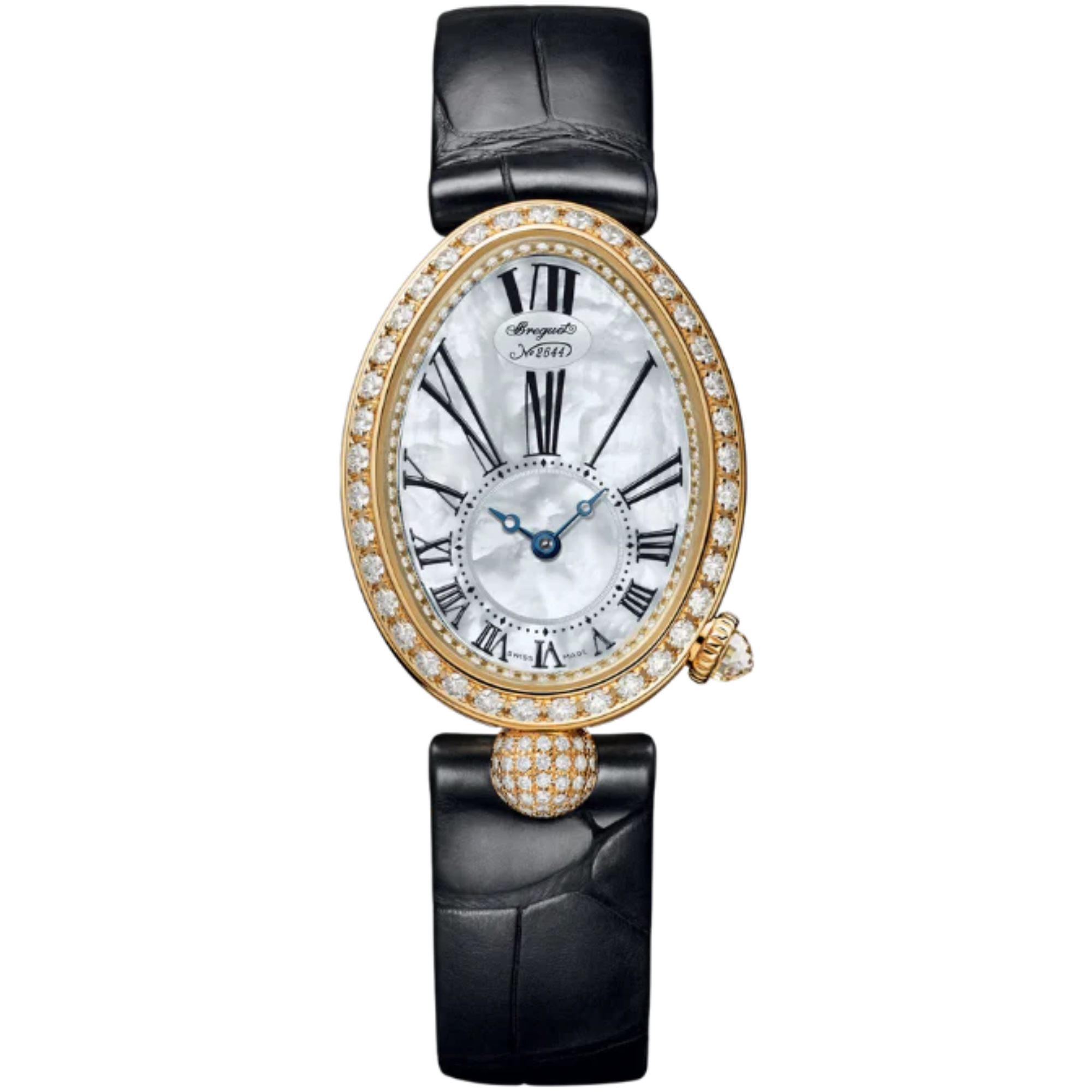 REINE DE NAPLES 8928 33 MM YELLOW GOLD WITH MOTHER OF PEARL DIAL - Breguet
