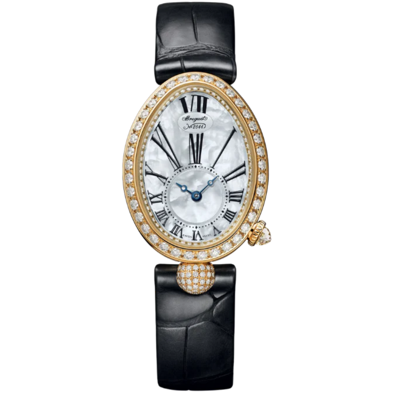 REINE DE NAPLES 8928 33 MM YELLOW GOLD WITH MOTHER OF PEARL DIAL - Breguet