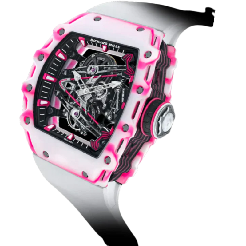 RM 38-02 Tourbillon Bubba Watson Manual Winding Limited 50 Pieces Rubber Carbon Case - Richard Mille
