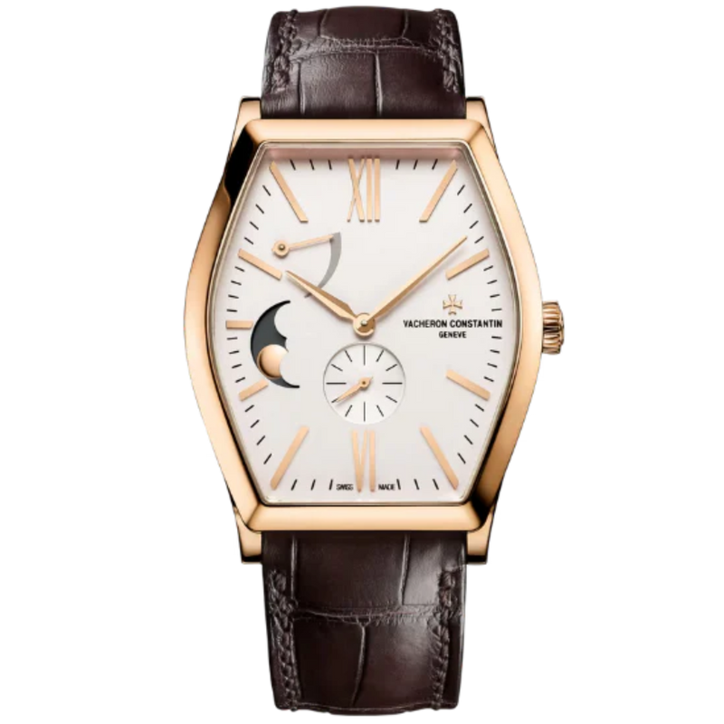 MALTE MOON PHASE 42 MM 18K PINK GOLD WITH WHITE DIAL - Vacheron Constantin