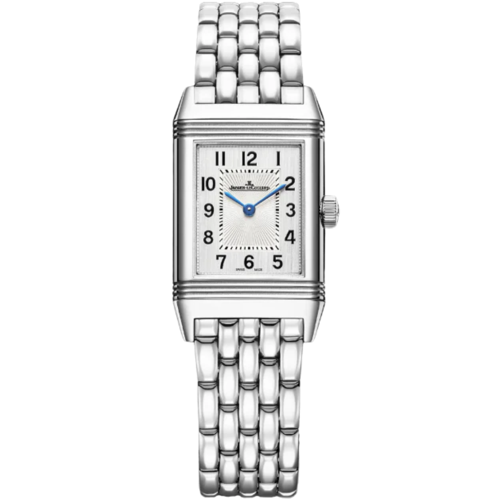 REVERSO CLASSIC MONOFACE 36 MM STAINLESS STEEL WITH SILVER GREY DIAL - Jaeger-LeCoultre