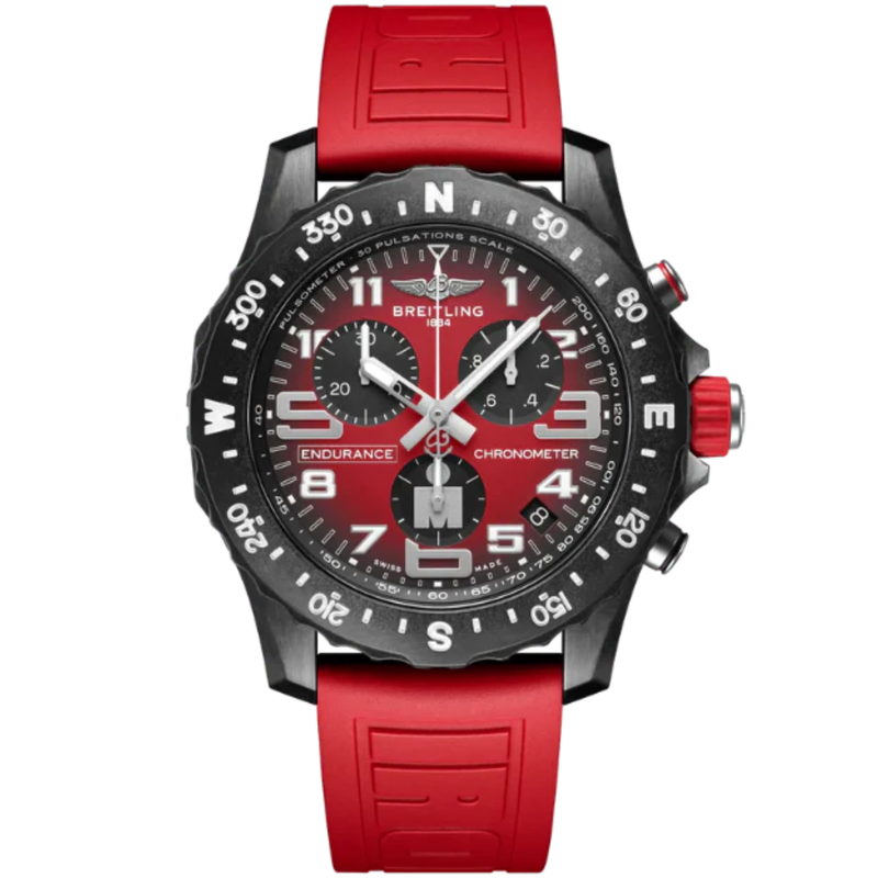 ENDURANCE PRO IRONMAN® 44 MM BREITLIGHT® CASE WITH RED DIAL - Breitling