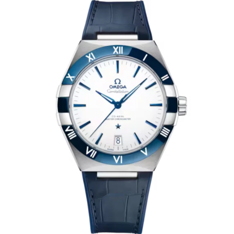 CONSTELLATION 41 MM STAINLESS STEEL WITH WHITE DIAL - Omega