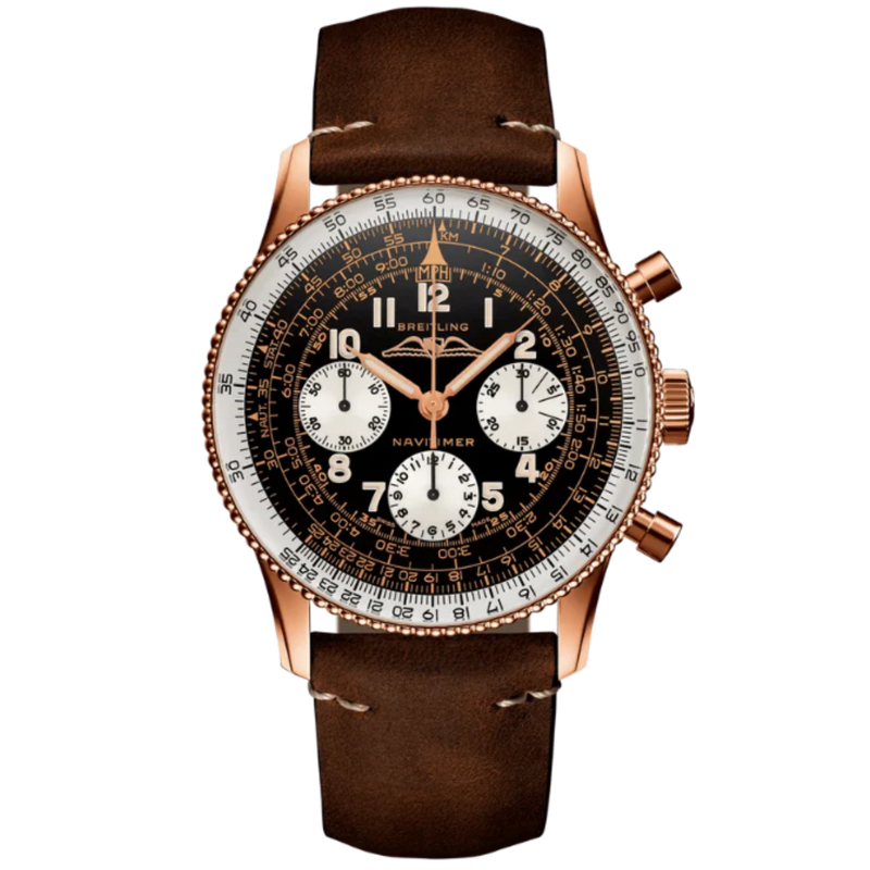 NAVITIMER 1959 EDITION 41 MM 18K ROSE GOLD WITH BLACK DIAL - Breitling