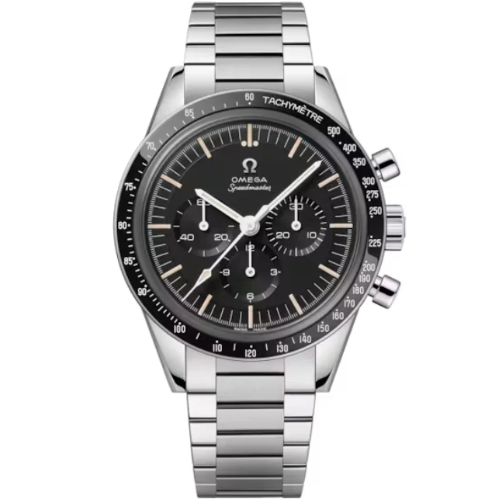 SPEEDMASTER CALIBRE 321 39 MM STAINLESS STEEL WITH BLACK DIAL - Omega