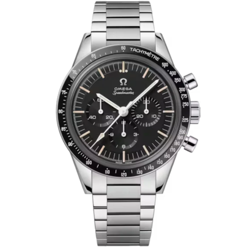 SPEEDMASTER CALIBRE 321 39 MM STAINLESS STEEL WITH BLACK DIAL - Omega
