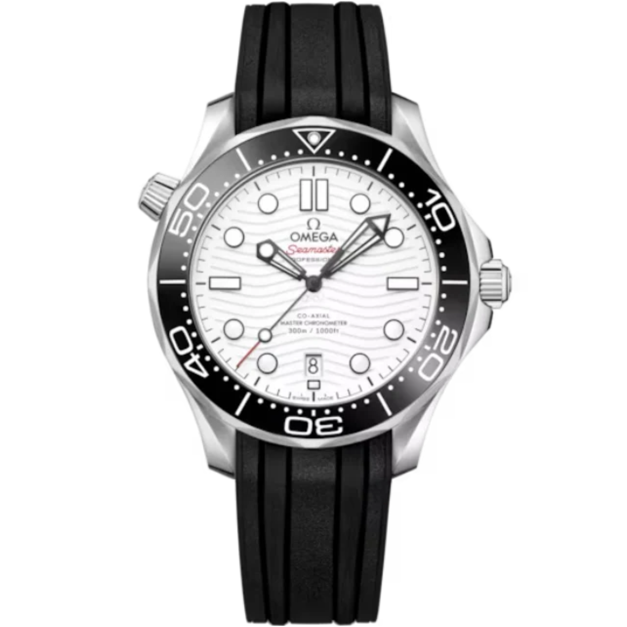 SEAMASTER DIVER 300M 42 MM STAINLESS STEEL WITH WHITE DIAL - Omega