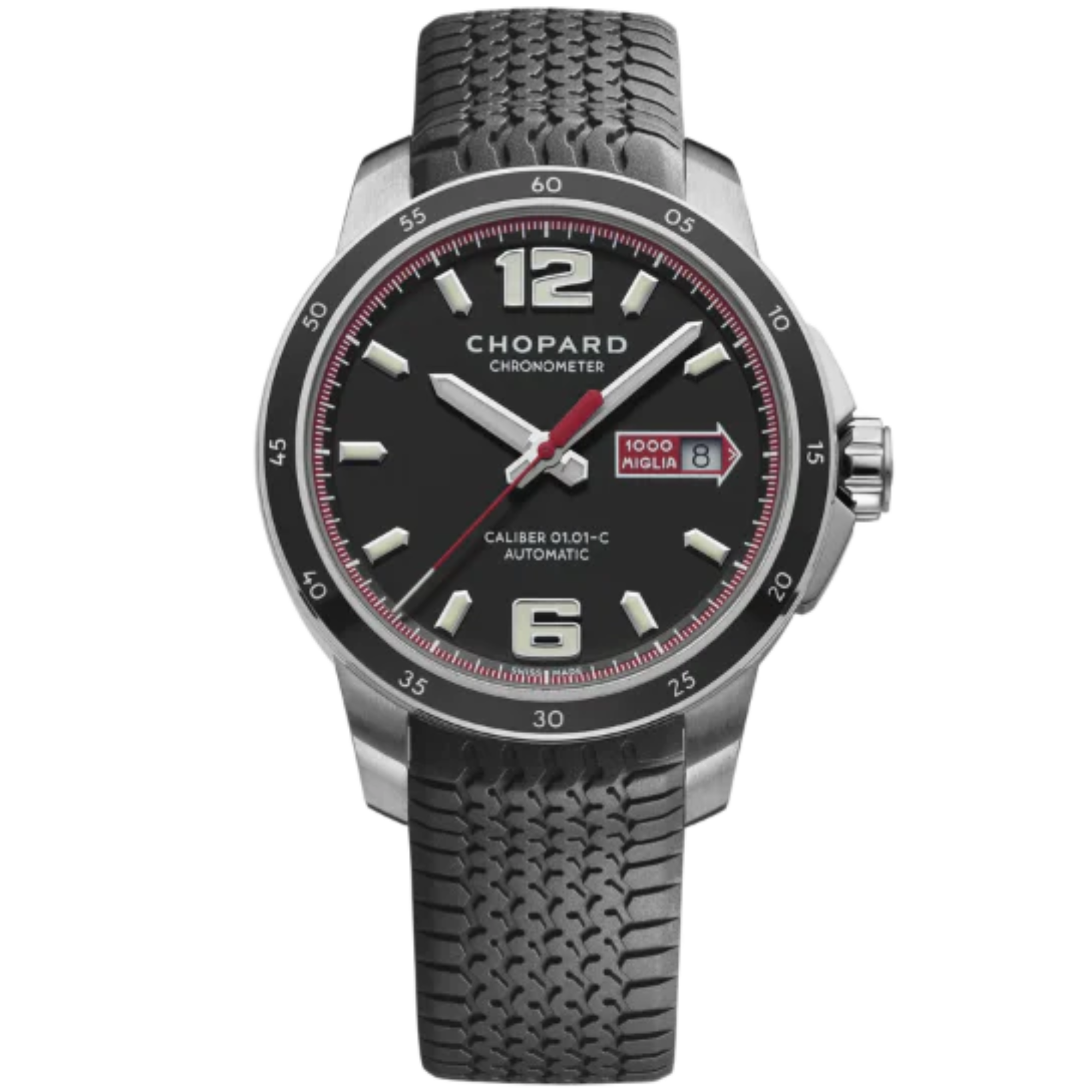 MILLE MIGLIA GTS AUTOMATIC 43 MM  LUCENT STEEL™ WITH BLACK DIAL - Chopard