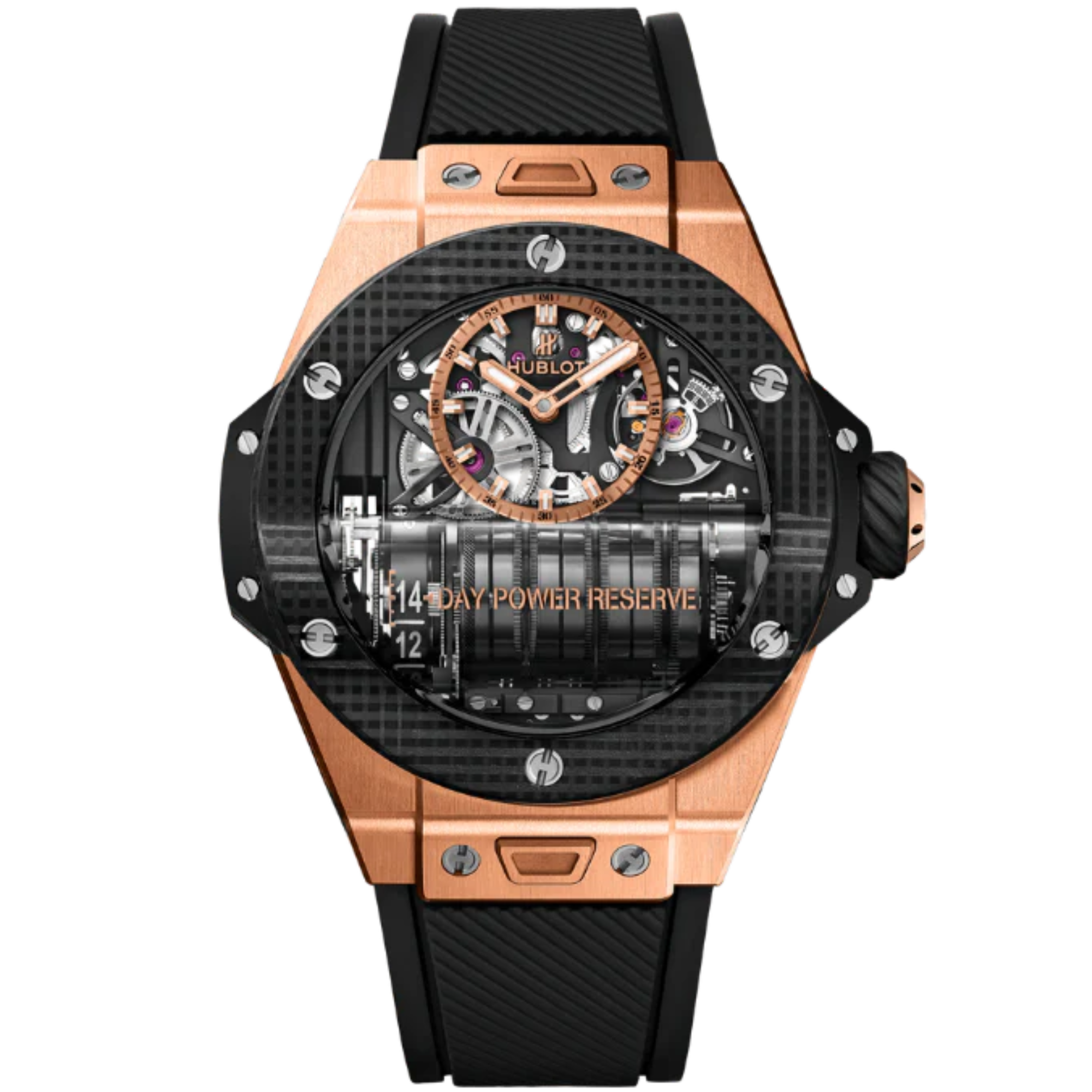 Big Bang 45mm MP-11 POWER RESERVE 14 DAYS KING GOLD 3D CARBON - Patek Philippe
