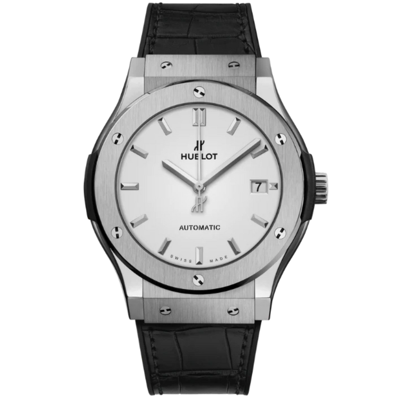 CLASSIC FUSION 3-HANDS 45MM TITANIUM OPALIN - Hublot