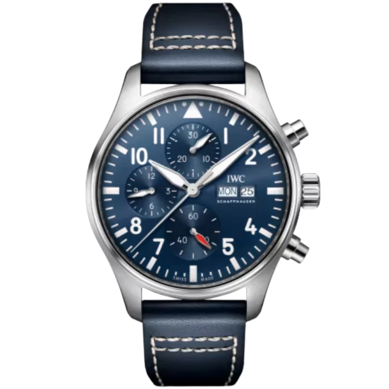 PILOT’S WATCH CHRONOGRAPH 43 MM STAINLESS STEEL WITH BLUE DIAL - IWC