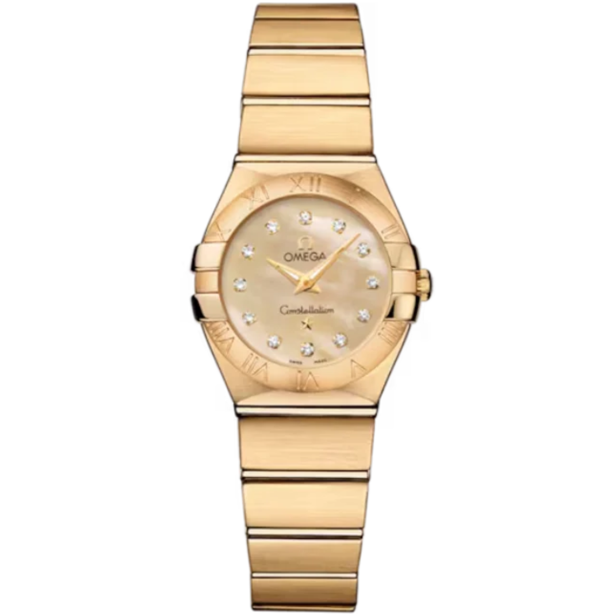 CONSTELLATION 24 MM YELLOW GOLD WITH YELLOW DIAL - Omega
