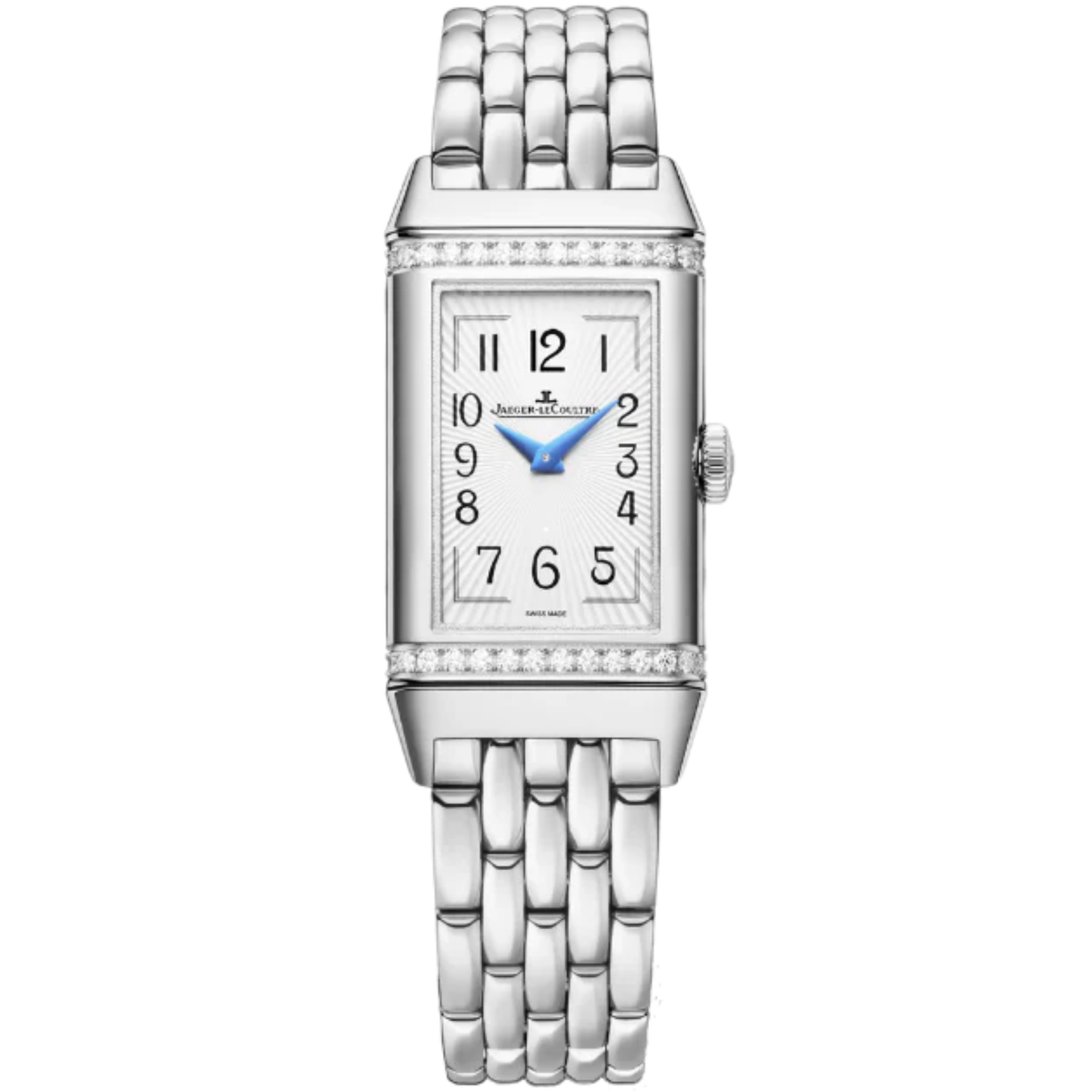 REVERSO ONE DUETTO 40 MM STAINLESS STEEL WITH SILVER GREY AND MIDNIGHT BLUE DIAL - Jaeger-LeCoultre