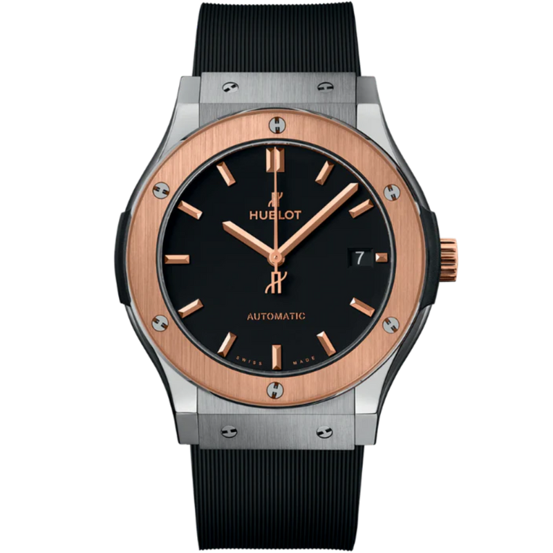 CLASSIC FUSION 3-HANDS 45MM TITANIUM KING GOLD - Hublot