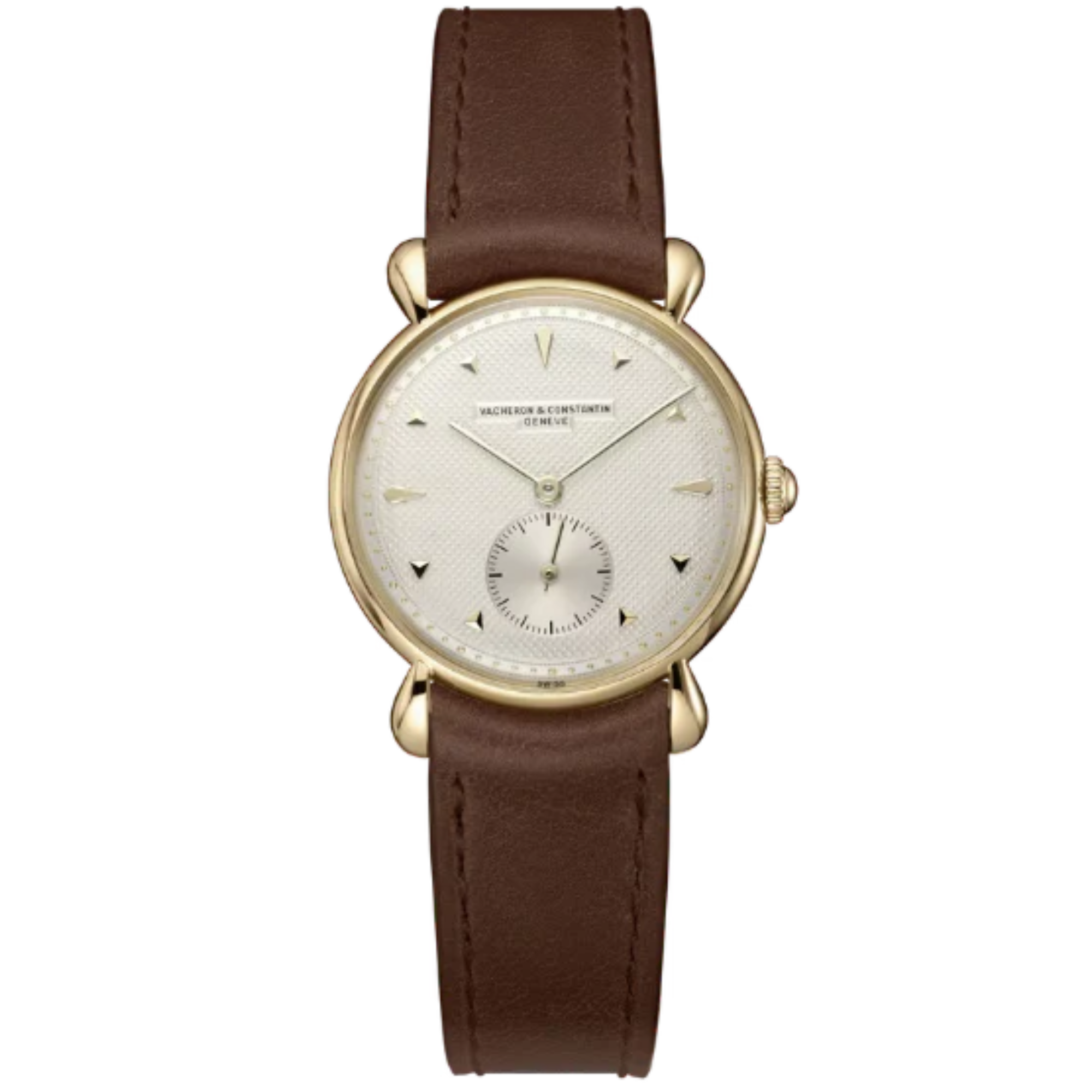 LES COLLECTIONNEURS TEARDROP 31 MM YELLOW GOLD WITH SILVER GUILLOCHE DIAL - Vacheron Constantin
