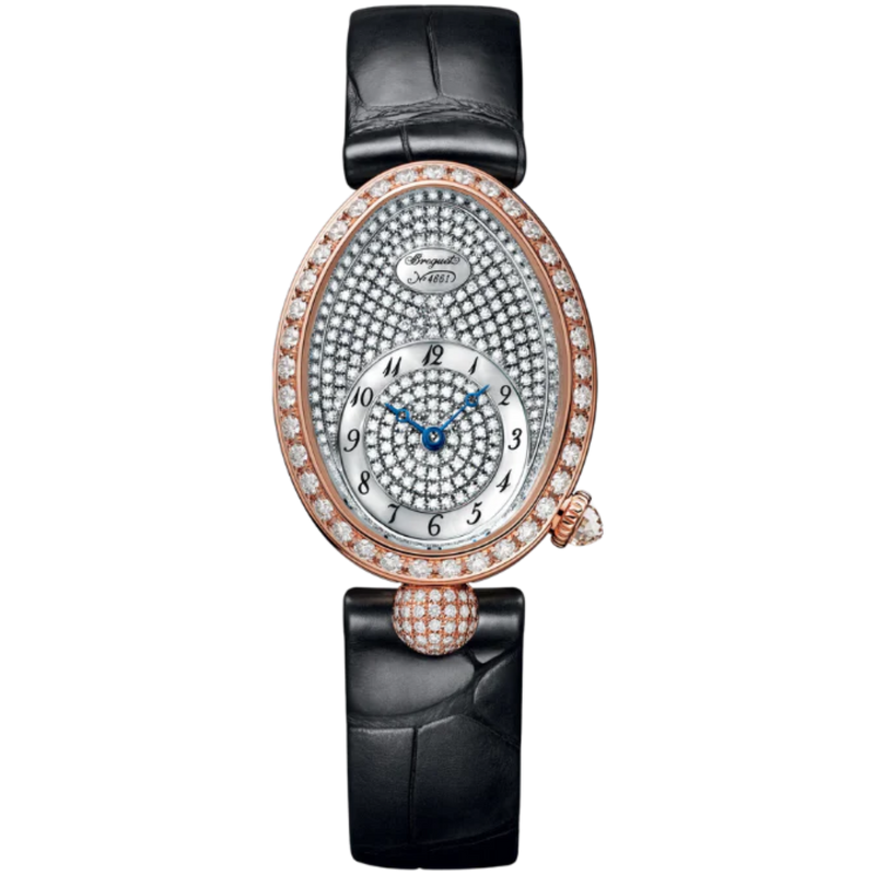 REINE DE NAPLES 8928 33 MM ROSE GOLD WITH MOTHER OF PEARL - DIAMONDS DIAL - Breguet