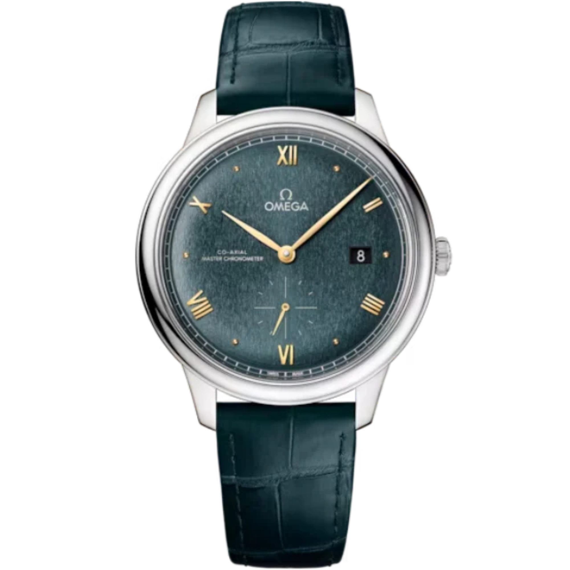 DE VILLE PRESTIGE 41 MM STAINLESS STEEL WITH GREEN DIAL - Omega