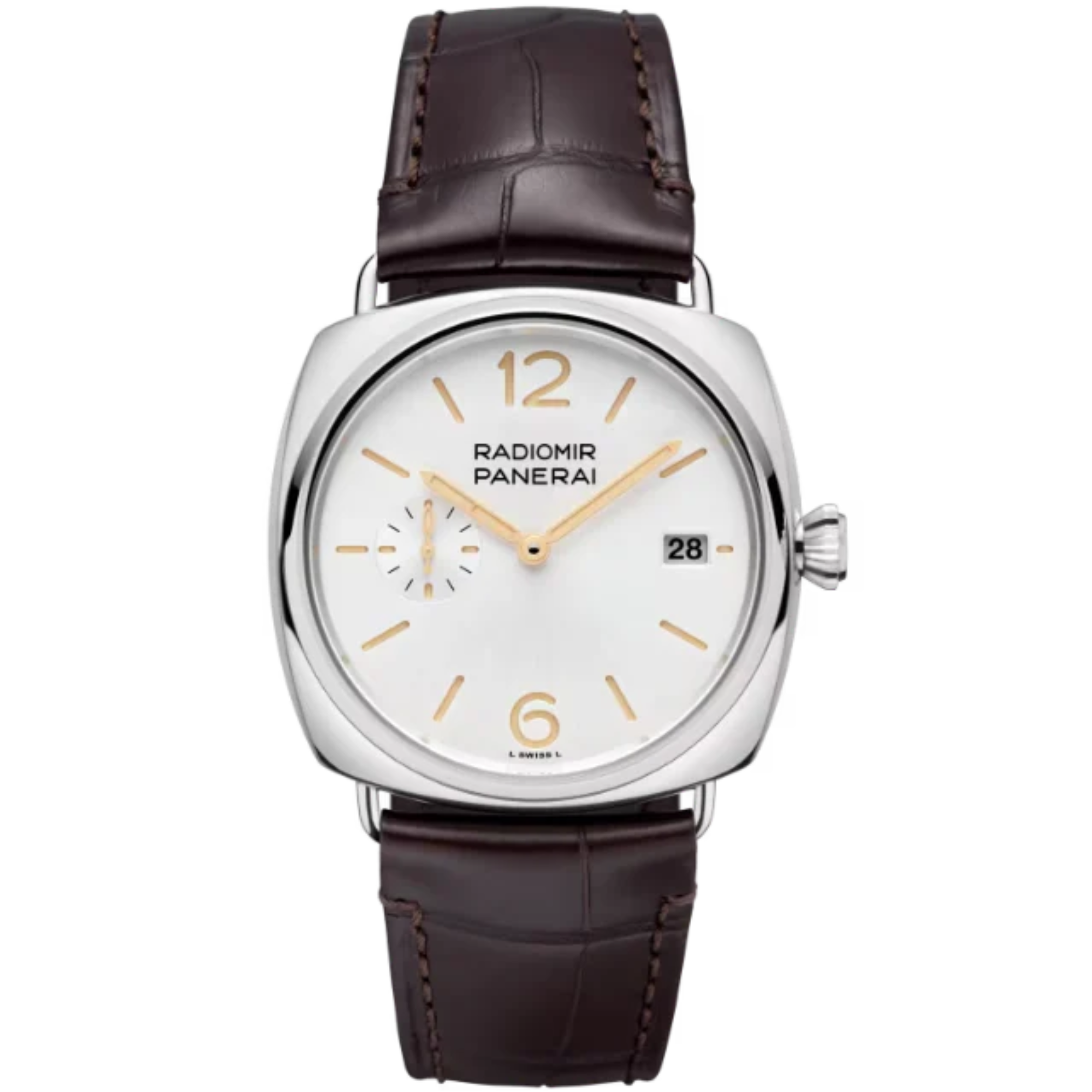 RADIOMIR QUARANTA 40 MM STAINLESS STEEL WITH WHITE DIAL - Panerai