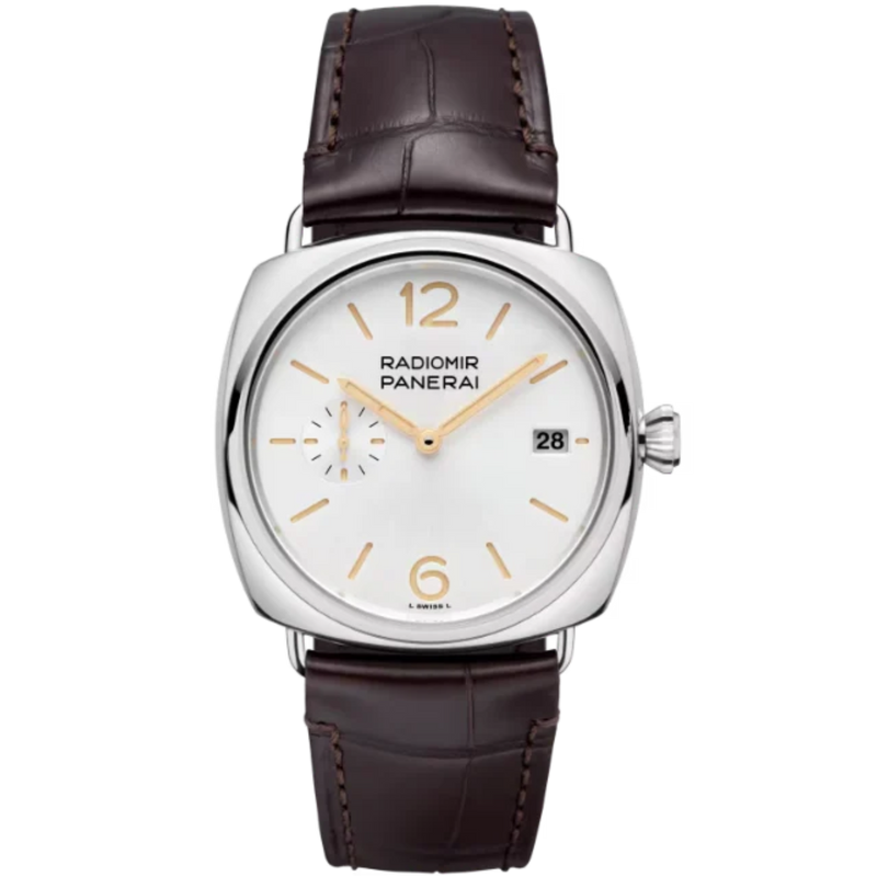 RADIOMIR QUARANTA 40 MM STAINLESS STEEL WITH WHITE DIAL - Panerai