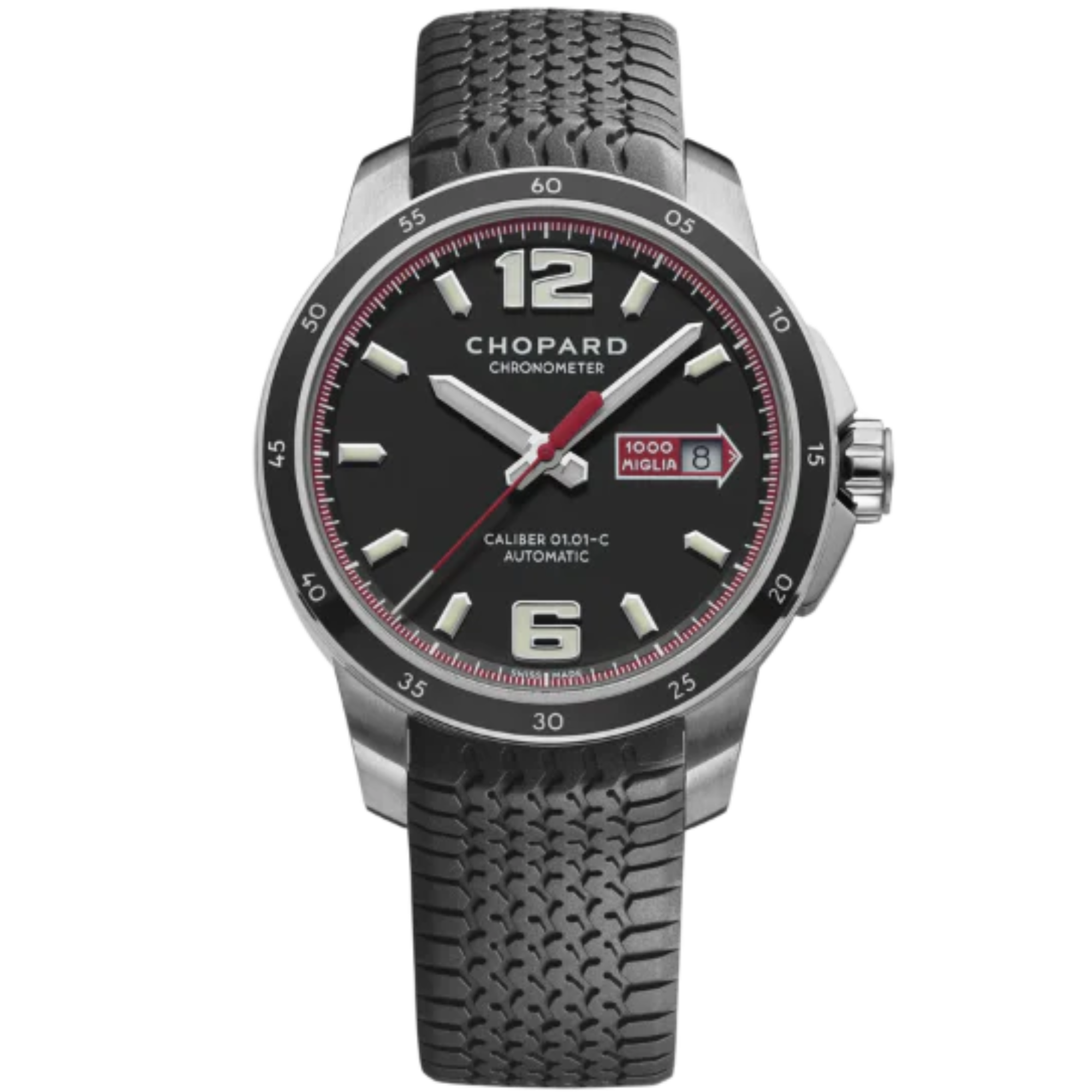 MILLE MIGLIA GTS POWER CONTROL GRIGIO SPECIALE LIMITED EDITION 43 MM TITANIUM WITH RUTHENIUM CHARCOAL GREY DIAL - Chopard