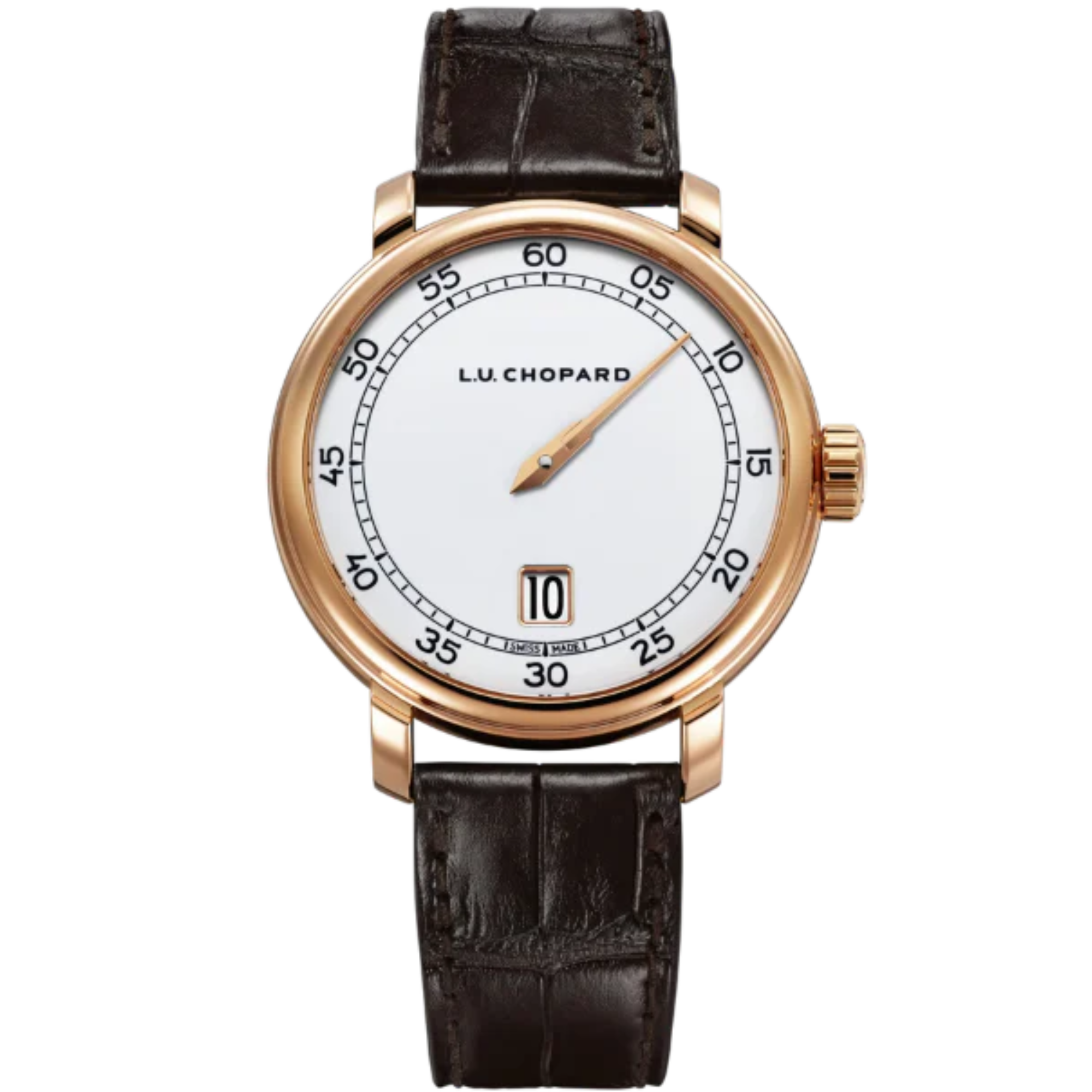 L.U.C QUATTRO SPIRIT 25 LIMITED EDITION 40 MM ETHICAL ROSE GOLD WITH WHITE DIAL - Chopard