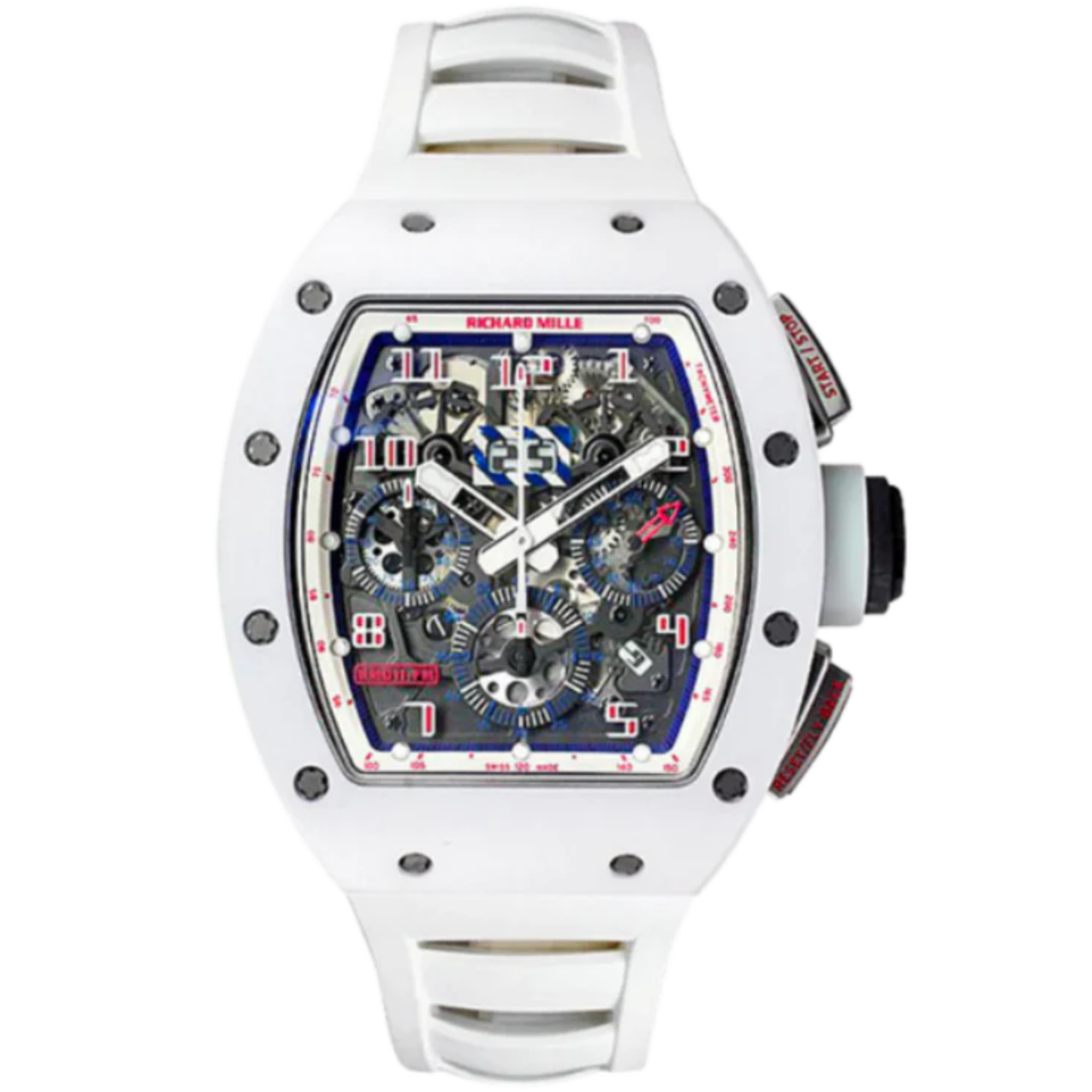 RM 011 Asia Exclusive White Ceramic - Richard Mille