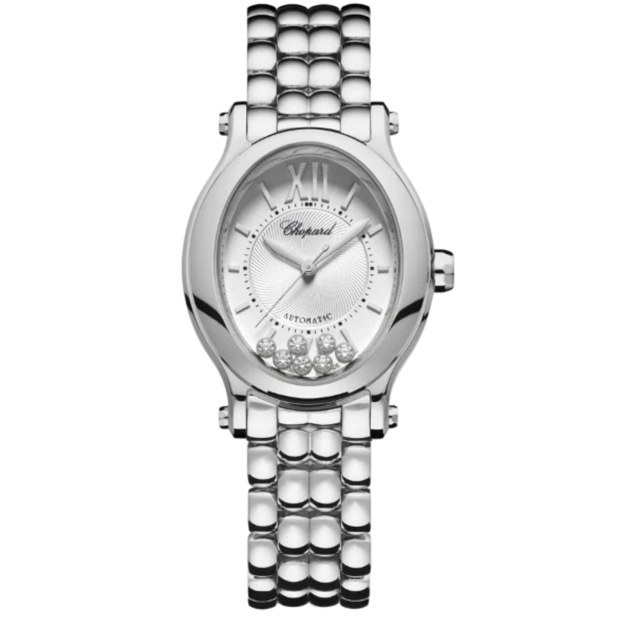 HAPPY SPORT 31 MM LUCENT STEEL™ WITH SILVER DIAL - Chopard