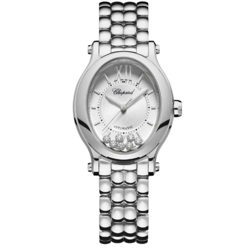 HAPPY SPORT 31 MM LUCENT STEEL™ WITH SILVER DIAL - Chopard