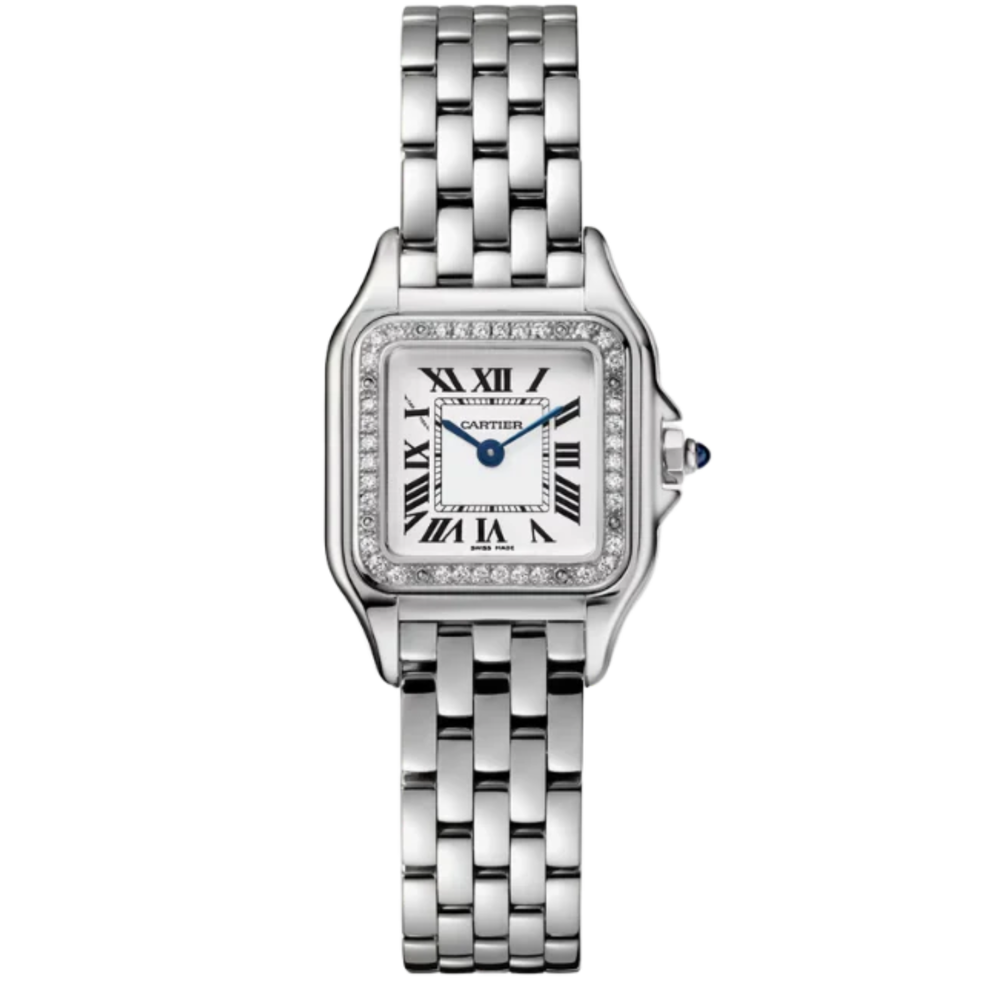PANTHERE DE CARTIER 30 MM STAINLESS STEEL WITH SILVER DIAL - Cartier