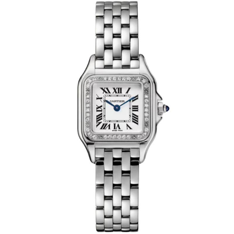 PANTHERE DE CARTIER 30 MM STAINLESS STEEL WITH SILVER DIAL - Cartier