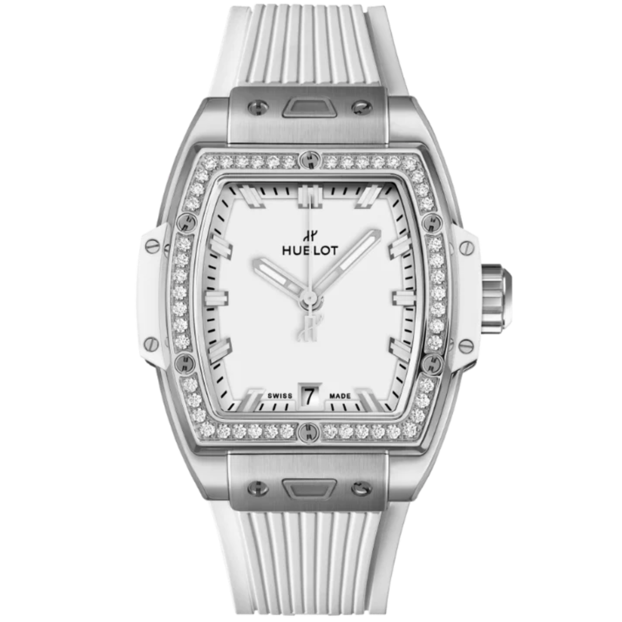 SPIRIT OF BIG BANG 39 MM TITANIUM WHITE DIAMONDS - Hublot