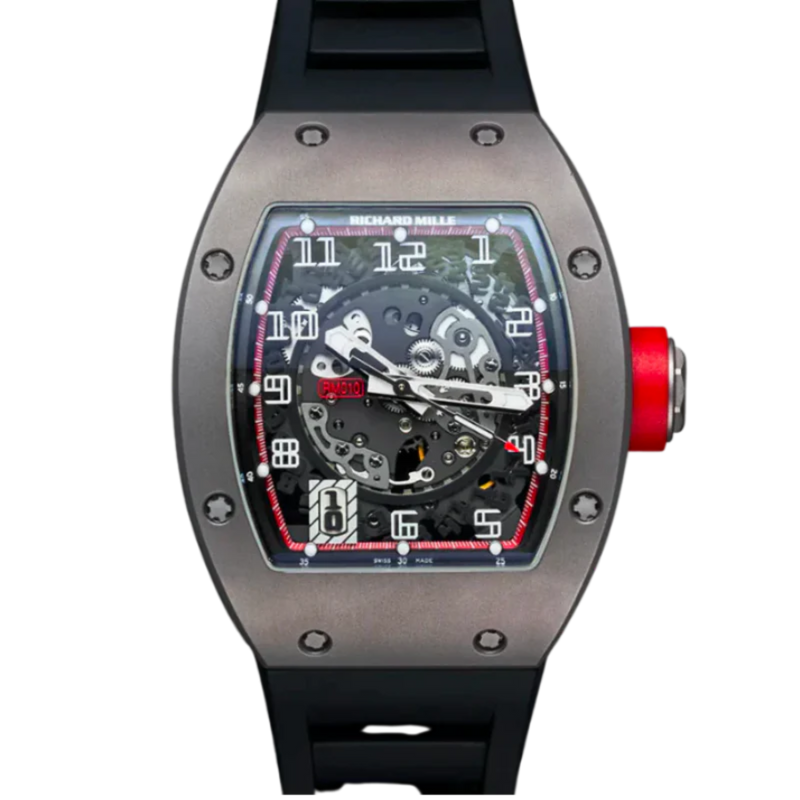 RM 010 Automatic Ginza Collection Rubber Strap Titanium Case - Richard Mille